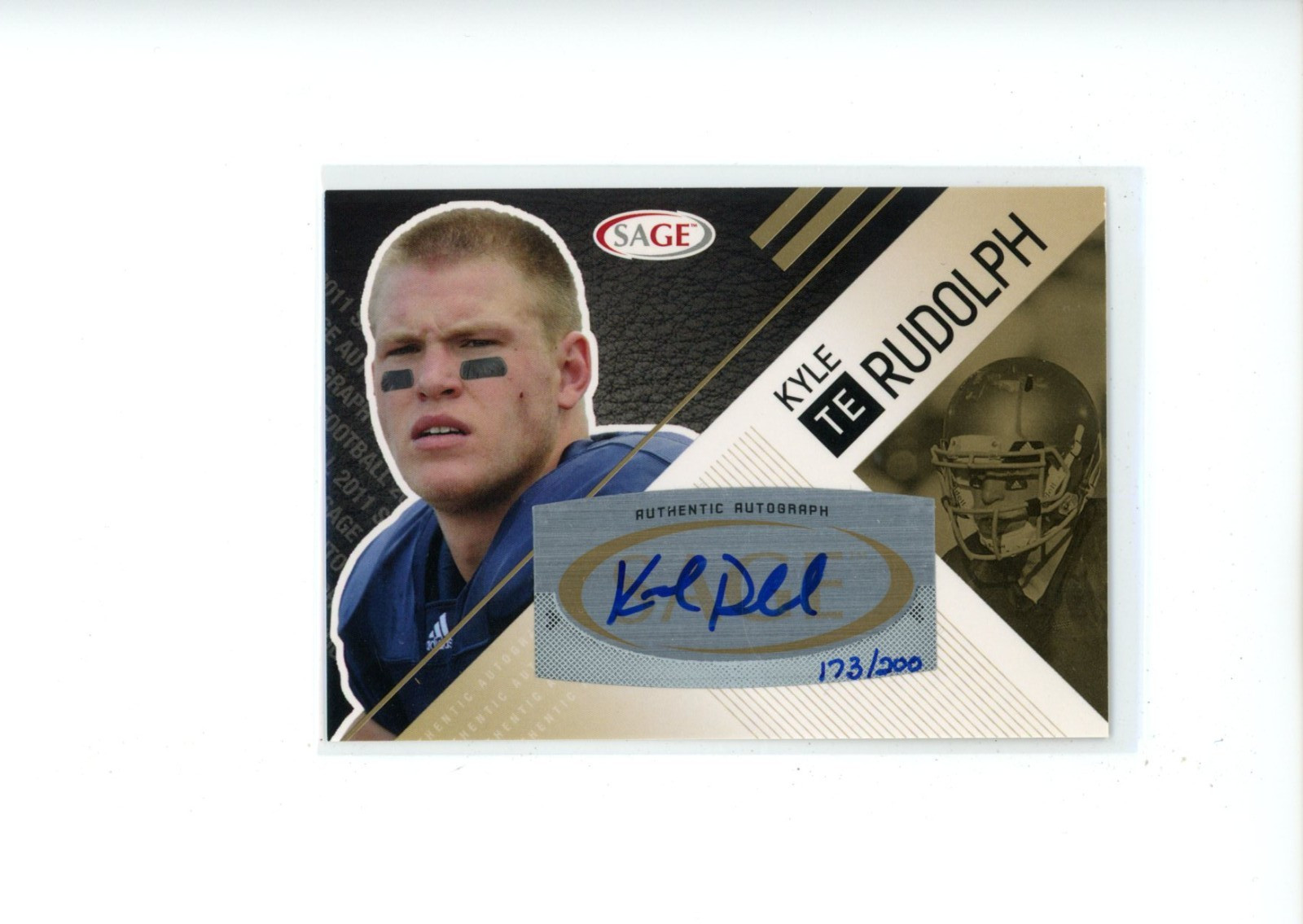Kyle Rudolph SA-GE Autographs #A43 Base
