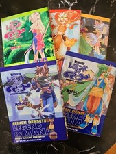 SEIKEN DENSETSU Legend Mana Manga Comic Complete Set 1-5 SHIRO AMANO PS1 Book