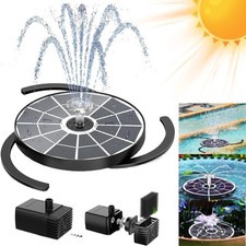 Solar Fountain Bird Bath 3.7W Upgraded 6.3 So...