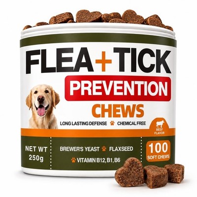 Chewable Flea and Tick Prevention for Dogs