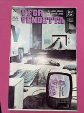 V FOR VENDETTA #4 (DC Comics 1988) -- Alan Moore --