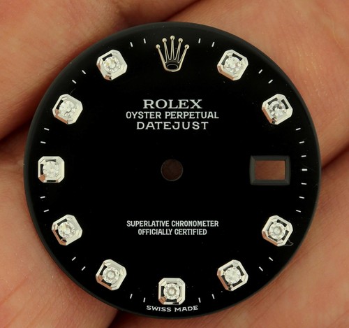 Rolex Black Diamond Dial Datejust 36mm 116234 116200 116139 16234 16220 16200