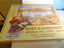 1 Desert  Playset of Fort Kandahar with extra figures Mint  (Sept. Listing)