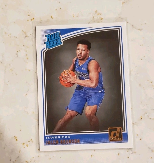2018-19 Donruss Jalen Brunson Dallas Mavericks RC #179