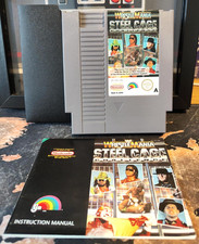 Thumbnail of ebay&reg; auction 178165358194 | WWF WrestleMania Steel Cage Challenge Nintendo NES PAL UKV Handbuch getestet Hülle