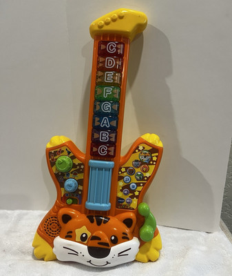 VTech Tiger Alphabet Letters Electronic Learning Guitar Toy Learning System