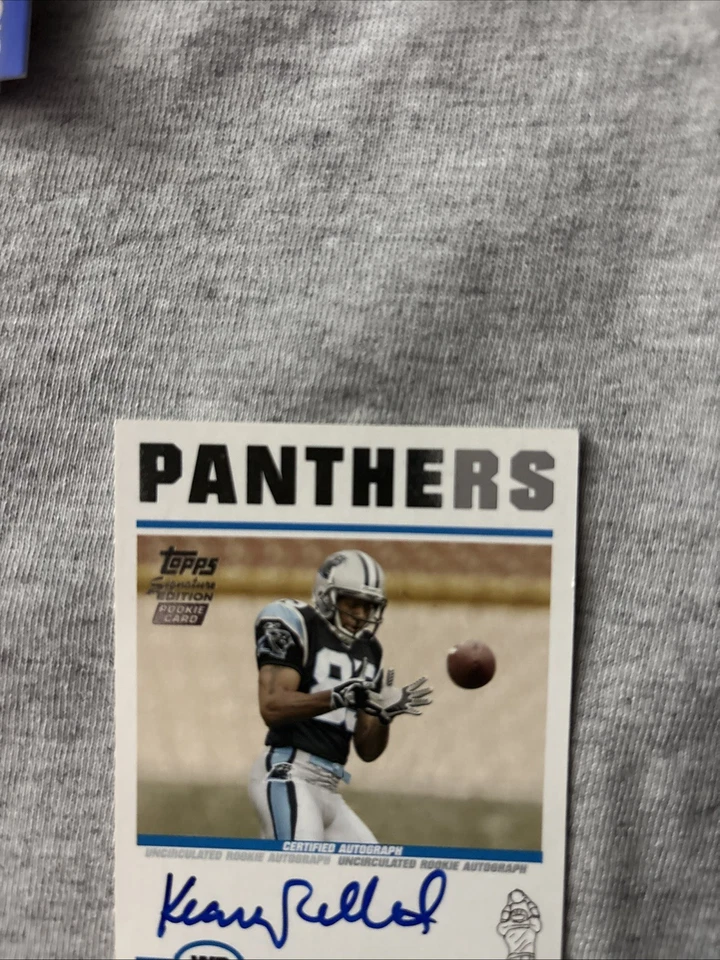 2004 Topps Kerry Colbert #86 /1499**AUTO**ROOKIE**NM**Panthers - Image 3 of 4