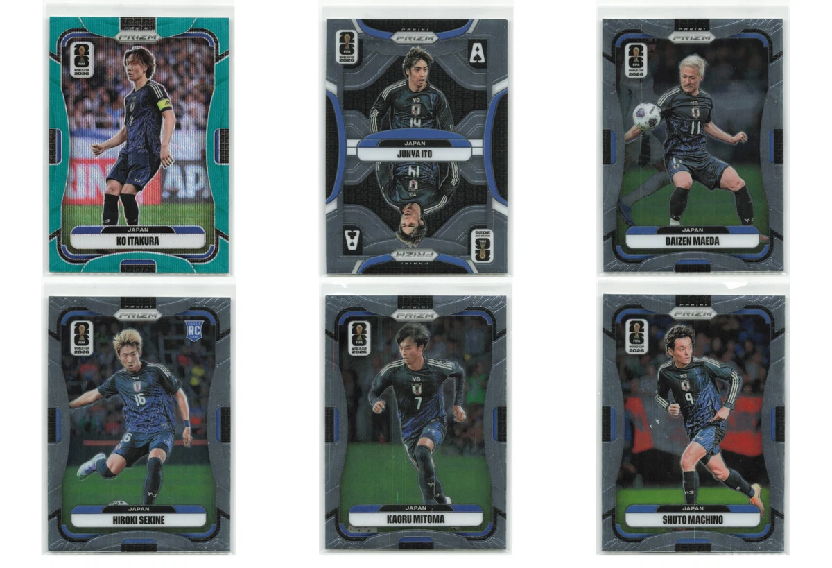 Soccer Japan Serial Numbered Sports Trading Cards & Accessories