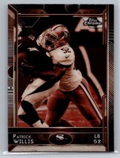 2015 Topps Chrome Mini #67 Patrick Willis Sepia Refractors San Francisco 49ers
