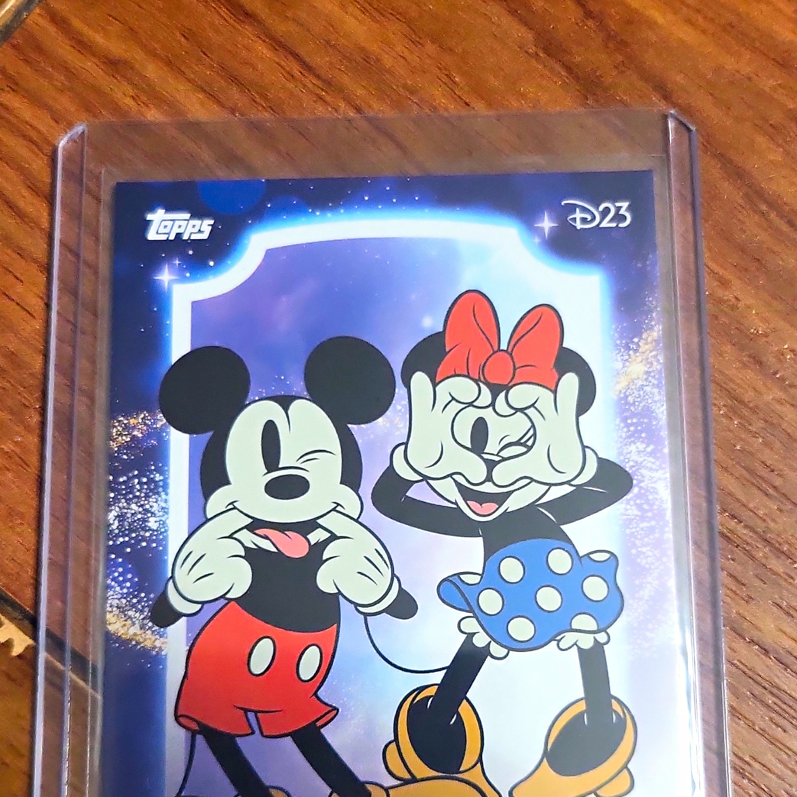 Topps 2026 D23 Promo Card  Mickey Mouse & Minnie Mouse Exclusive