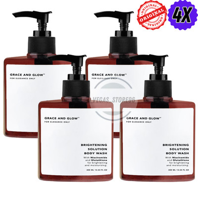 4X Grace And Glow: Black Opium Brightening Solution Body Wash -400ml