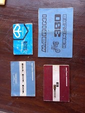 Piaggio Vespa/moto Guzzi/moto Morini: Libretti Uso E MANUTENZIONE