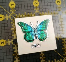 Vintage Stickers Butterfly Prism Sticker Mod VTG 80s RARE