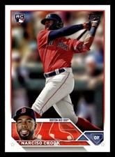 Narciso Crook 2023 Topps Update #US186 Boston Red Sox ROOKIE