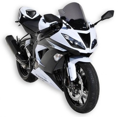 KAWASAKI ZX10R-08/10-WINDSCHEIBEN AEROMAX ERMAX SCHWARZ KLAR-0703069