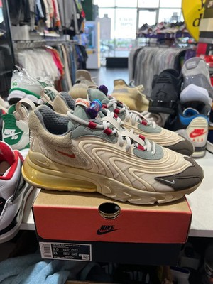 Size 9.5 - Travis Scott x Nike Air Max 270 React ENG Cactus Trails PRE-OWNED