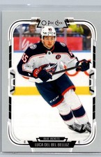 2025-26 O-Pee-Chee #287 Luca Del Bel Belluz Columbus Blue Jackets