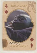 2019 Aquarius Star Wars The Mandalorian - Child Playing Cards Grogu #4D 6d7