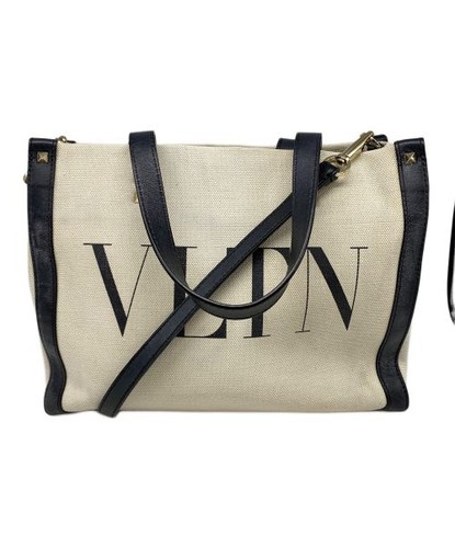 VALENTINO GARAVANI                    Rockstud VLTN logo small tote
