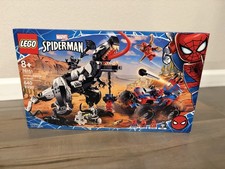 LEGO Marvel Spider-Man : Le Kit Venomsauro Avec Figurines Spider-Man, Iron Spider, Spider-Ham Et Venom - 76 151