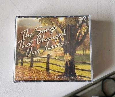 VARIOUS ARTISTS 4-CD SET- '' THE SONGS THAT CHANGED OUR LIVES '' 2008 RHINO-RD New