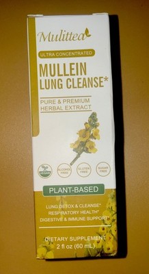 1Pack Mulittea  ultra concentrated Mullein lung cleanse FAST-SHIPPING  