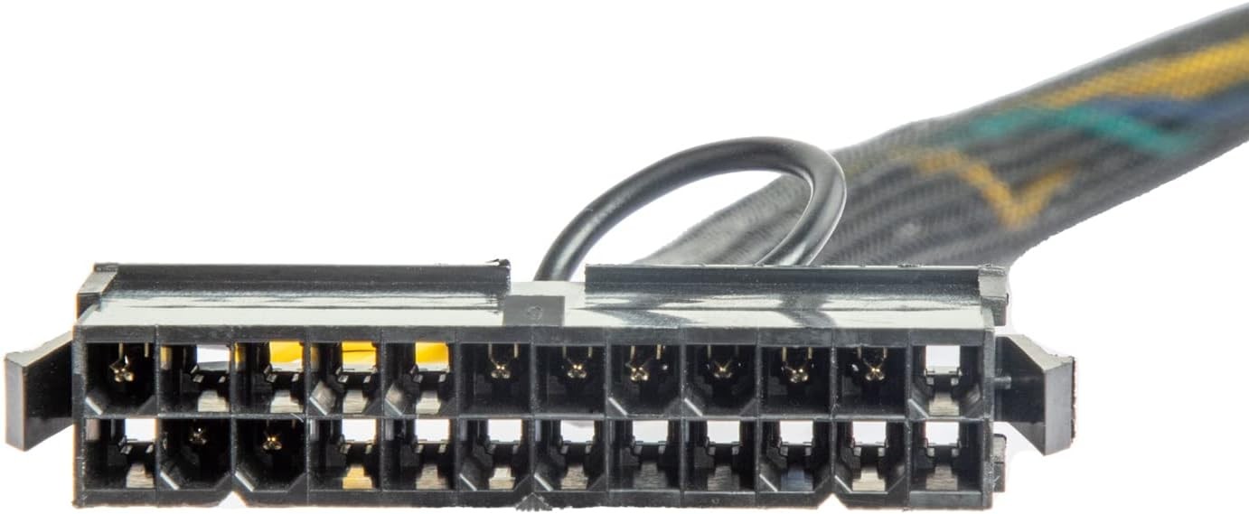 24 Pin to 10 Adapter for IBM Lenovo Motherboard PC and Server ATX Black 