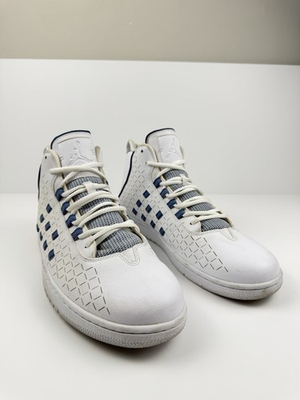 #ad Nike Air Jordan Illusion White blue High Top Mens Size 13 $29.00