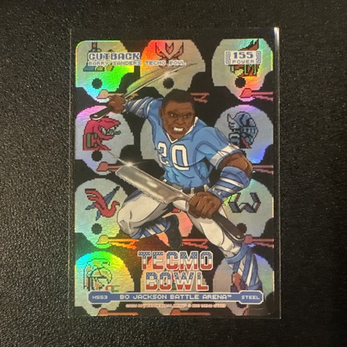 2026 Bo Jackson Battle Arena Tecmo Bowl Cutback Barry Sanders Helmets Steel SP