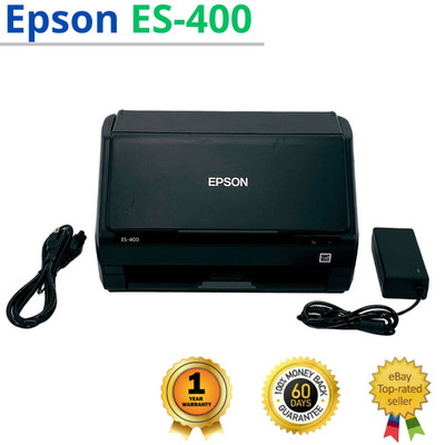 Epson WorkForce ES-400 Dokumentenscanner Pass-Through Für Mac & PC Mit Adapter