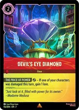 Devil's Eye Diamond #218 Prices | Lorcana Archazia's Island