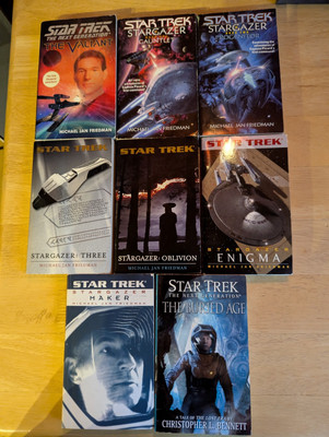 Star Trek Stargazer Gauntlet Enigma buried age Friedman Bennett TheValiant Maker