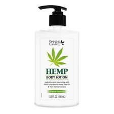 Natural Hemp Seed Oil Body Lotion 13.5 Fl Oz Moisturizer with Shea Butter