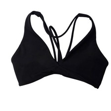 LSKD Agile Bra Womens XS Black Train Low Support Sports Bra NWT