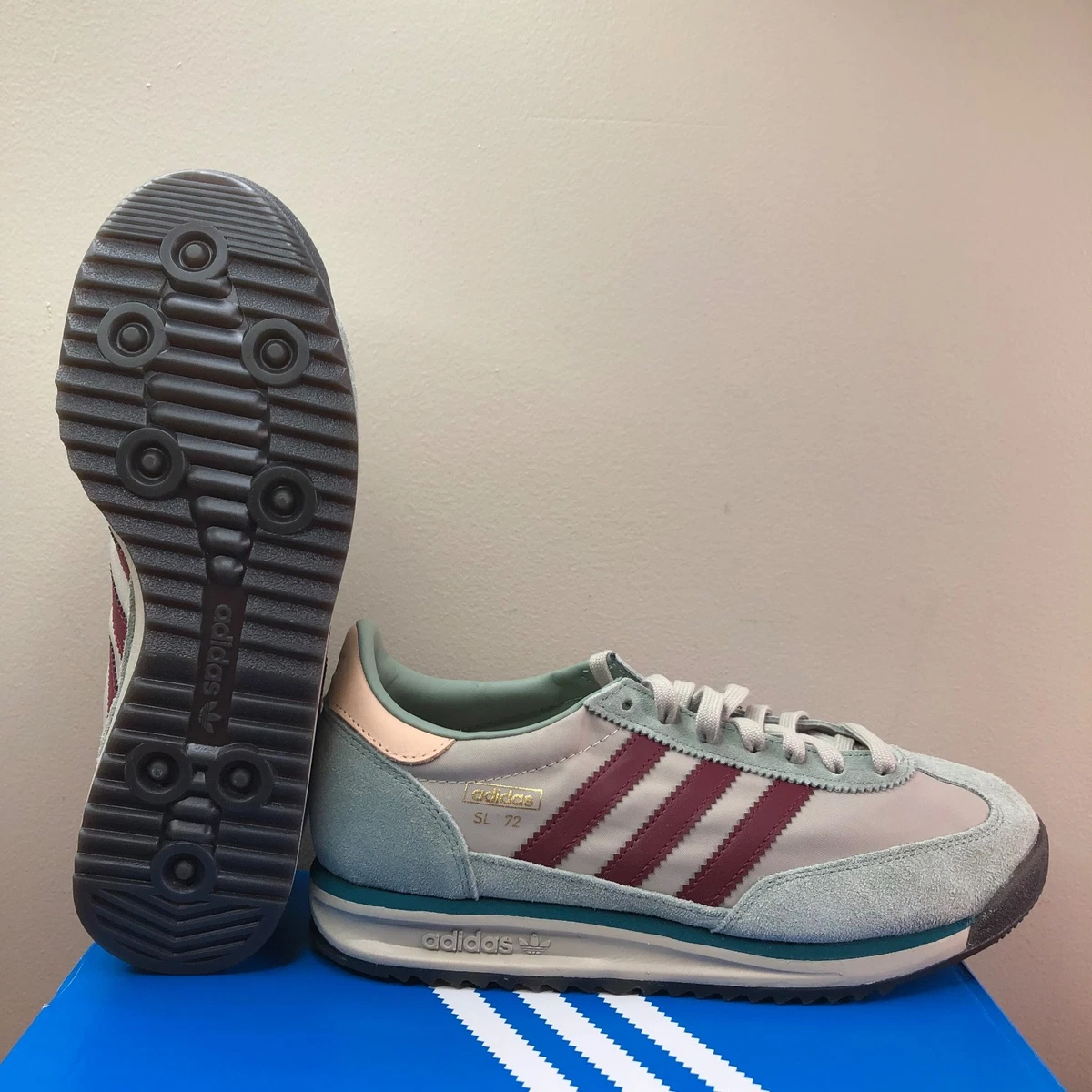 Las mejores ofertas en Adidas SL72 RS Putty Grey Shadow Red | eBay