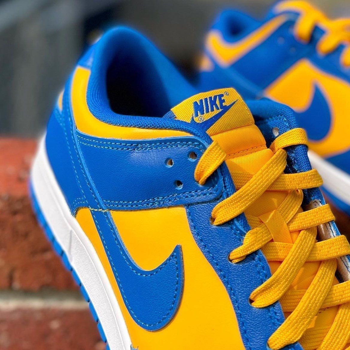 DD1391-402 Nike Dunk Low Blue Jay and University Gold UCLA DD1391-402 Nike Dunk Low Blue Jay and University Gold UCLA