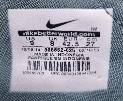 Size 9 - Nike Air Rift Black 2015 308662-025 - 第 8/8 張圖片