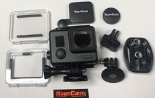 GOPRO BLACKOUT HOUSING FOR HERO3 HERO4 SILVER LCD VIEW/CAMERA TRIPOD ADAPTER'S