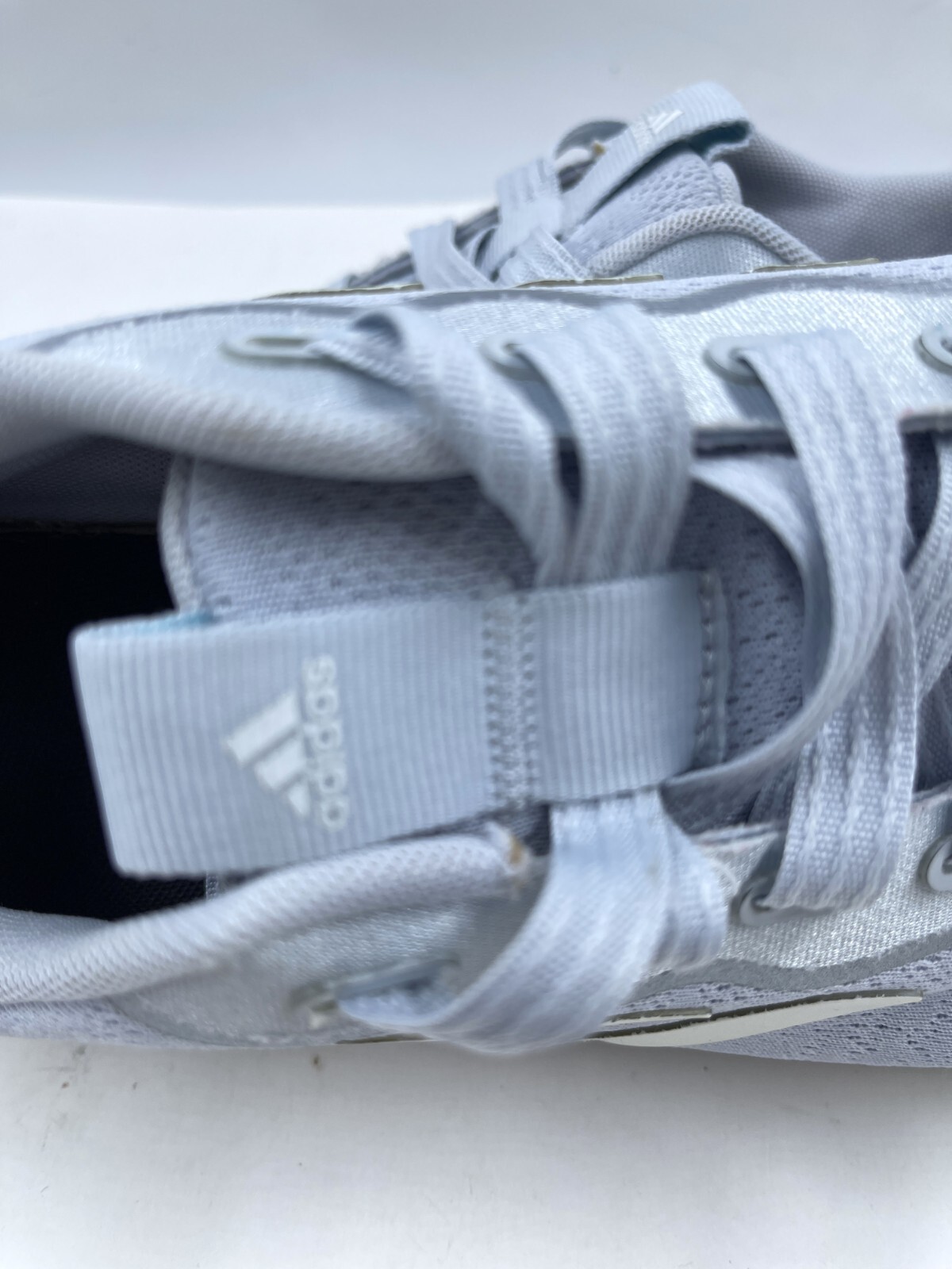 Adidas QT Racer Women's Sneakers Size 10 Blue Mesh Athletic Shoes FY5673 thumbnail 8