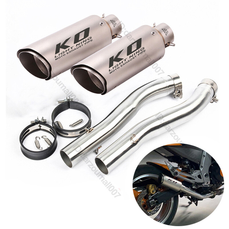 2003-2006 Kawasaki Z1000 Motorcycle Exhaust Middle Pipe Slip