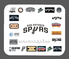 San Antonio Spurs Art Logo Mouse Pad Item 889