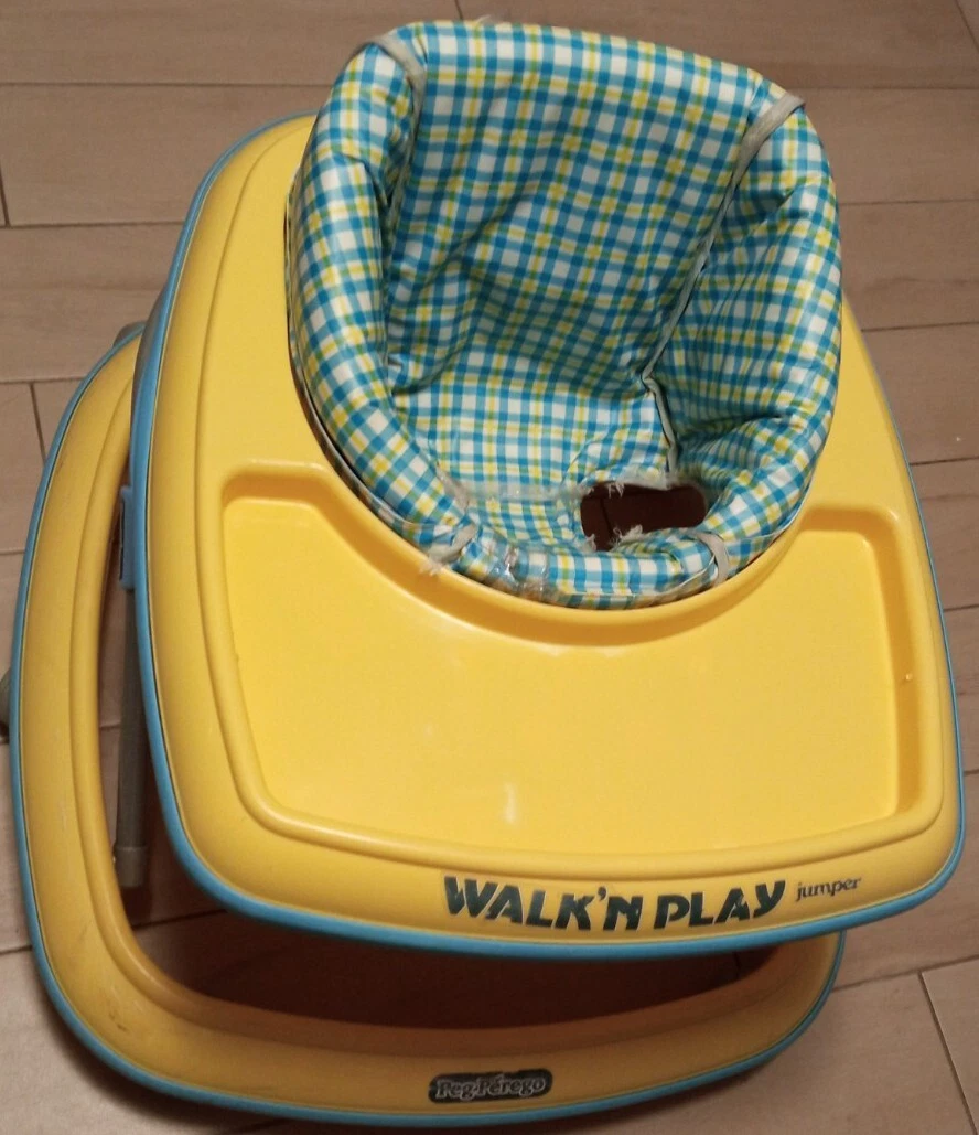 baby bus car kids baby PEG perego walk play jumper swivel wheels