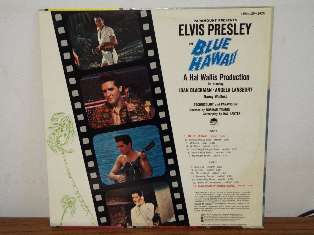 ELVIS PRESLEY BLUE HAWAII 