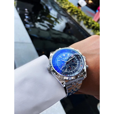Mechanische Herren Uhr Automatikuhr,Edelstahl Armbanduhr,Militäruhr Automatik