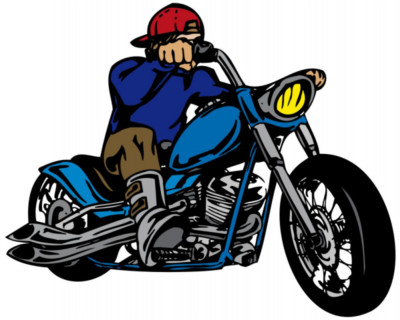 Samunshi Old School Chopper Aufkleber Sticker Autoaufkleber Scheibenaufkleber
