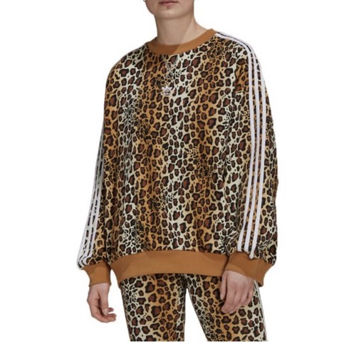 NEW Adidas Leopard Print Luxe Trefoil 