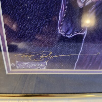 Ed Gedrose Signed Matted And Framed Print Wizard & Dragon. | eBay