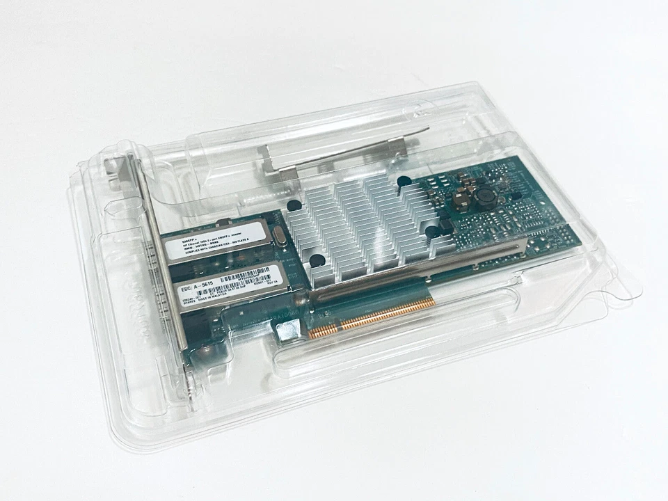 652503-B21 HP 530SFP+ 10GB PCI-E CARD 652501-001 656244-001 2 x SFP BOTH BRACKET - Image 2 of 2