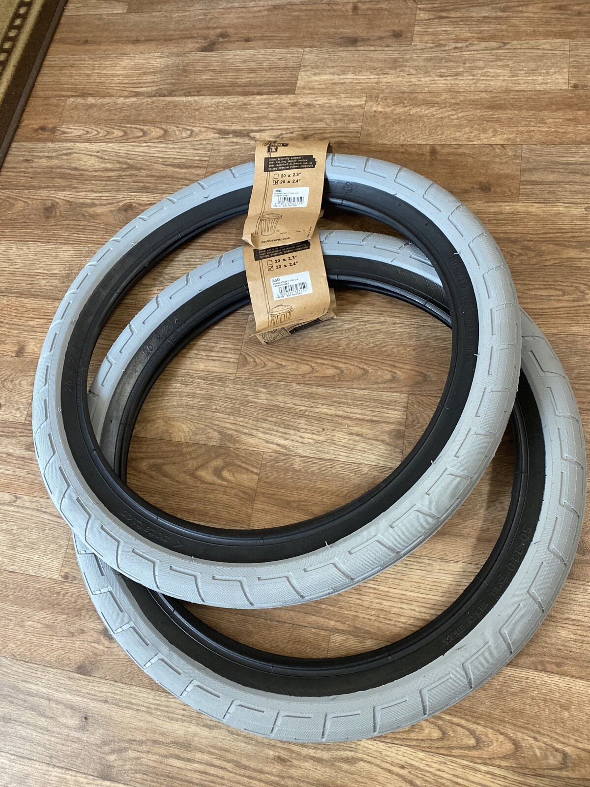 grey bmx tires