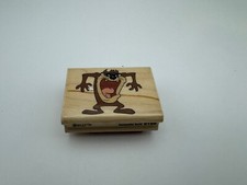 RUBBER STAMPEDE STAMPS LOONEY TUNES 018-D TASMANIAN DEVIL YELLING